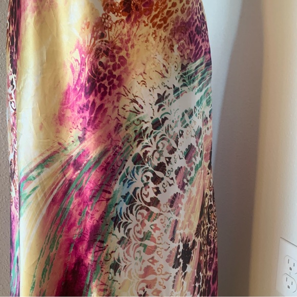 Elegant Multicolor Halter Dress - Picture 4 of 4